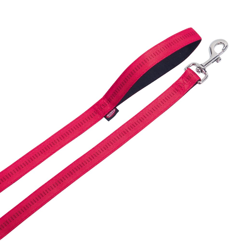 Nobby 78508-01 Soft Grip Leash 1.2m X-Small Red/Black