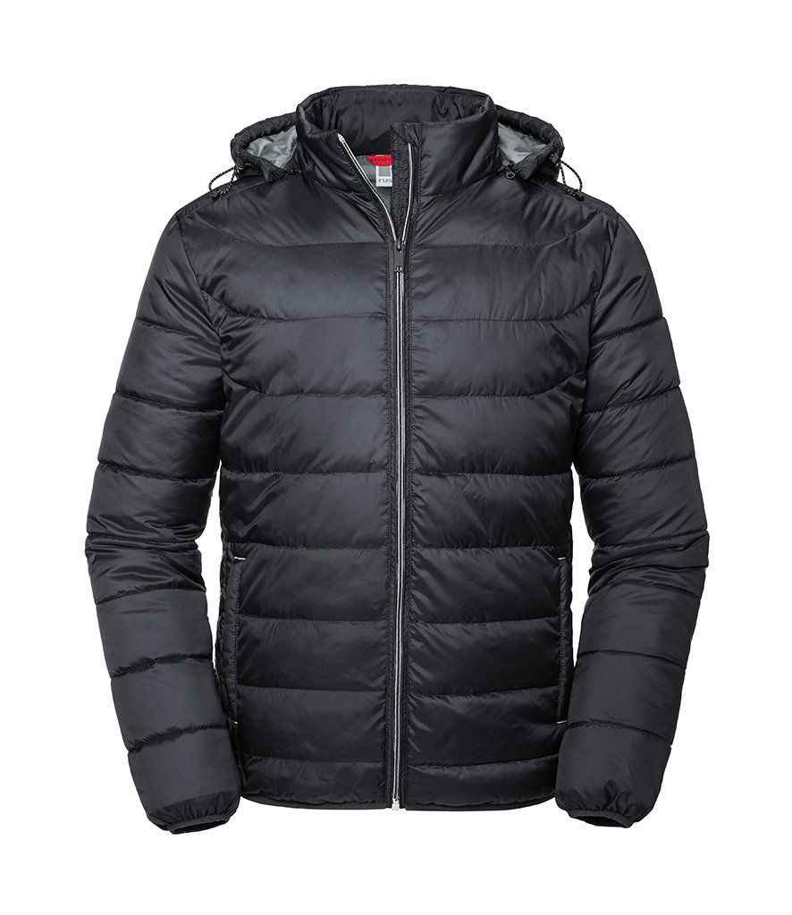 RUSSELL HOODED NANO PADDED JACKET