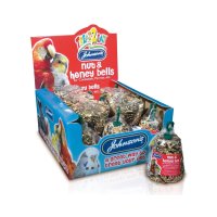 Johnsons Treat 2 Eat Nut & Honey Bells For Cockatiels 1x15