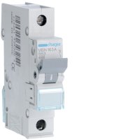 Hager 63A S/P B Curve 6kA MCB MBN163W