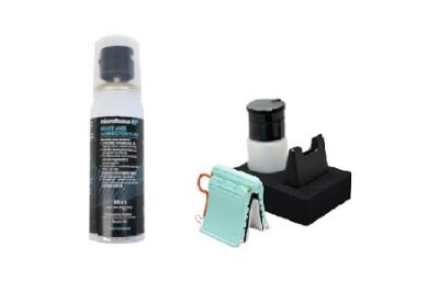 Fiber splice cleaning kit