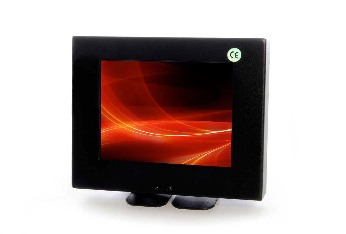 Vigilant Vision 5" LED Metal Cased Monitor with BNC & Glass Front
