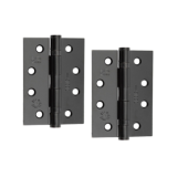 J8500BLK SQ G11 4 x 3" Ball Bearing Hinge Black (Pr)