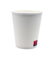 8oz Hot Single Wall Cup White x 1000