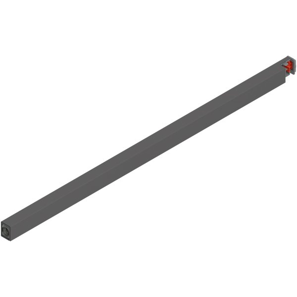 MERIVOBOX Orion Grey Longside Gallery Rail, NL=450 mm (left)