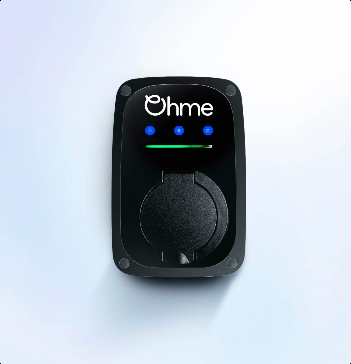 Ohme ePod EV Charger front view