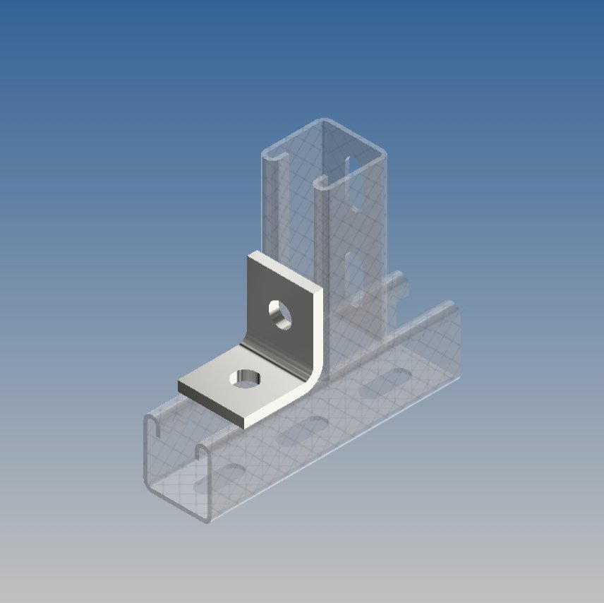 2 Hole 90Deg Angle Bracket P1026