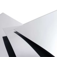 Smooth Clear Polystyrene Sheet 500x1000x4mm