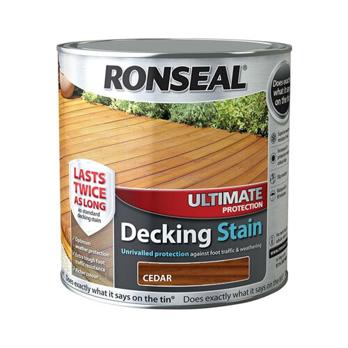 Buy Ronseal Ultimate Decking Oil Cedar 2.5L Online Tadhg O’Connor