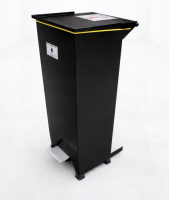 Fire Retardant Bin Sml 20lt (SC) Black