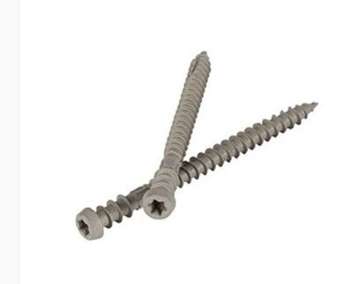 DriftDek TopLoc Composite Decking Screws - Grey (Pack of 100 Screws)