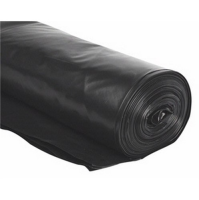 DPM BLACK 4m x 25m 300mu BBA CERT POLYTHENE