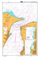 ADMIRALTY Chart - 917 Stretto di Messina including Villa San Giovanni and Reggio di Calabria