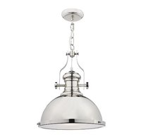 Arona 1 Light Pendant, Polished Chrome | LV1802.0051