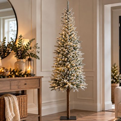 Everlands Snowy Alpbach Fir Christmas Tree - 7ft