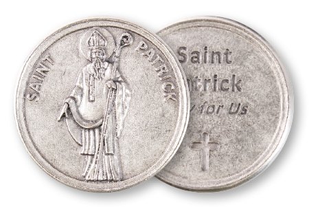 Metal Pocket Token/Saint Patrick   (13312)