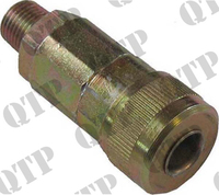 Coupling 1/4" BSP Male
