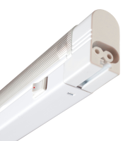 SPIRE 18W T5 linkable striplight, IP20, 640mm, White