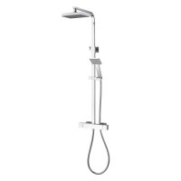 Aqualisa AQ SQ Cool Touch Square Shower Column AQSQBAR2