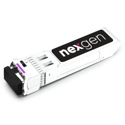 25GBase-ER SMF SFP28 BIDI TX1330/RX1270nm 40km -40°C to 85°C LC Simplex DDM