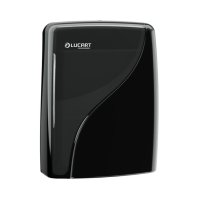 Lucart Identity Folded Hand Towel Dispenser Black