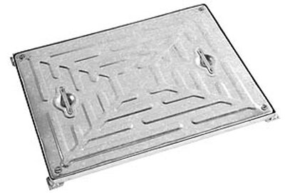 Wrekin Sealed Galvanised 5T Cover 4 Screw 600x450x25mm C221L/060045PSF