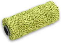 500 FOOT YELLOW AND BLACK BONDED LINE