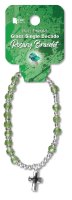 Glass Rosary Bracelet/May/Header Card  (63855)