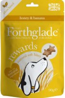 Forthglade Natural Soft Bites Banana & Honey Rewards 90g x 8