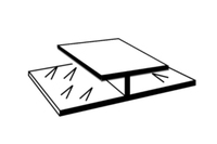 220 DUAL EDGE SOLID BRASS RAISED 9FT x 6