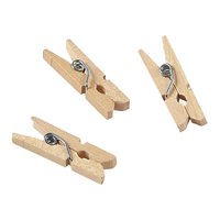 Miniature Wooden Pegs 2.5cm/1"  pack of 1000