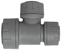 POLYPLUMB GREY PB1522 22x15x15mm REDUCER END/BRANCH TEE