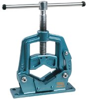 Bench Yoke Vice Model 3in High grade cast iron. Replaceable steel jaws.