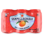330 San Pellegrino Aranciata Rossa Can 6pk x4