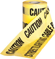 STREETLT STREET LIGHTING CABLE BELOW HAZARD TAPE 150MM X 365M