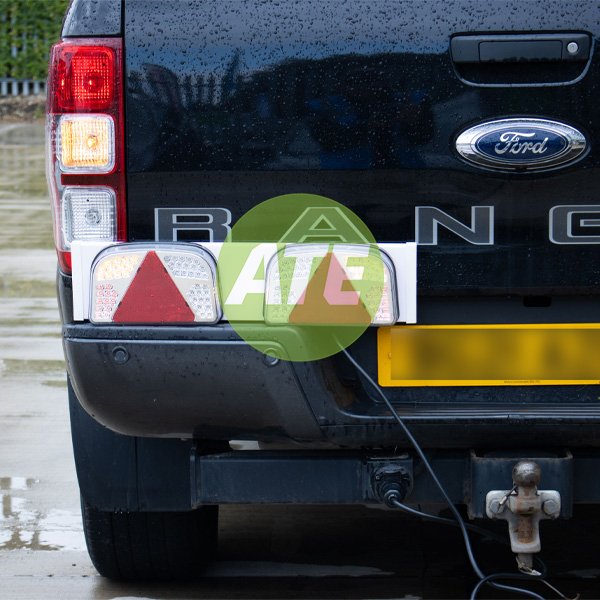 TOWBAR ELECTRICS TEST LIGHT BOARD 610MM C/W LED LIGHTS ATE