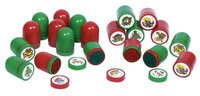 Christmas Self Inking Stamps (CDU of 60)