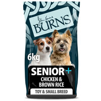 Burns Senior+ Dog Toy & Small Breed Chicken & Brown Rice 6kg
