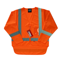 Esko Hi-vis Long Sleeve Safety Vest, Orange