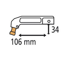 RC2 Arms - 106 x 43 mm