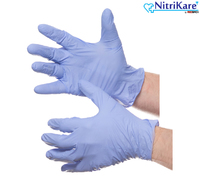 NITRIKARE Medical Grade Nitrile Powder Free Disposable Glove (Box 200)