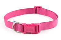 Ancol Viva Nylon Quick-Fit Collar 45-70cm L Size 5-9 Pink x 1