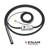 ENAR SPYDER 110V POKER C/W MB60 HEAD 7M LONG 286616A17