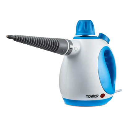 Tower Corded Handheld Steam Cleaner with 9 Accessories | T134000 
