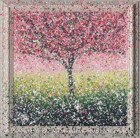 Hand Painted Picture Splash Tree