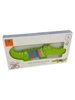 MIni Wooden Puzzle - Crocodile (19 x 7 x2cms)