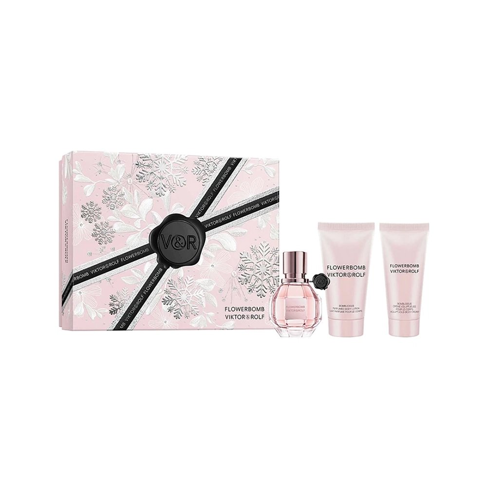 Viktor And Rolf Flowerbomb 30ml 3pc Gift Set