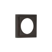 BUR173DB - 52X52mm DB Stepped Square Outer Rose For Escuthceons