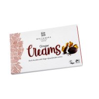 Whitakers dark choc ginger fondant creams in carton - 14x150g