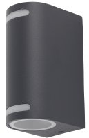 Forest Up/Down GU10 Wall Light - Dark Grey